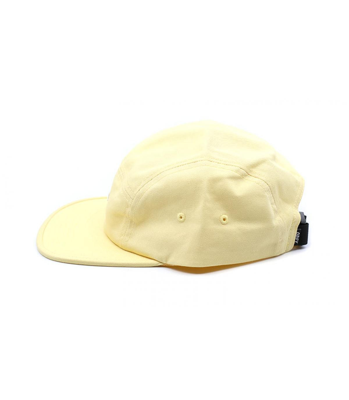 Obey yellow 5 panel cap Obey